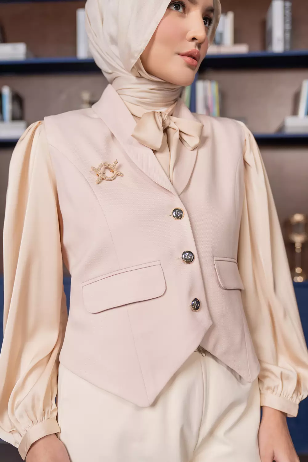 Klamby - Vivienne Vest Champagne