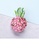 Glamorousky pink Fashion Sweet Plated Gold Dragon Fruit Brooch with Pink Cubic Zirconia 4C1A4AC61C2547GS_3