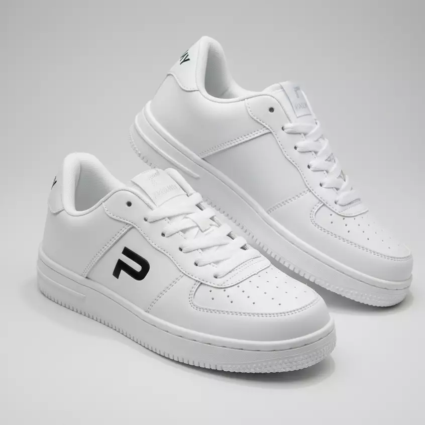 PAULMAY - Sepatu Sneakers Pria Denver - White Black