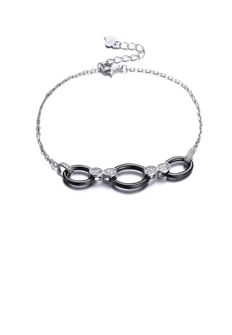 White discount ceramic bracelet