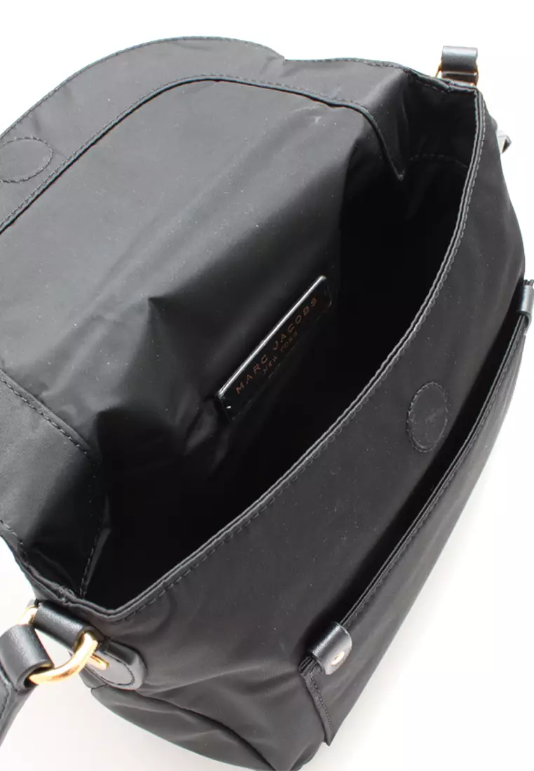 Preppy Nylon Natasha Mini Crossbody Bag in Black M0012909