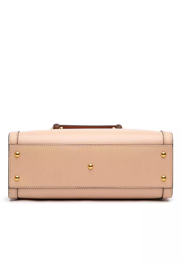 Pre-Loved Gucci Medium Calfskin Bamboo Diana Satchel