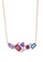 HABIB gold HABIB Chic Collection Multi-Coloured Gemstone Diamond Necklace in Rose Gold 559020722(RG)-MULTI C8D4AAC7099F00GS_1