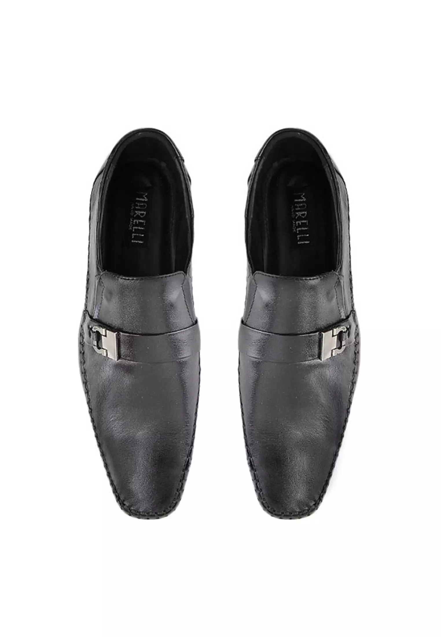 Mark Sepatu Formal Pria Slip On Kulit Full Grain
