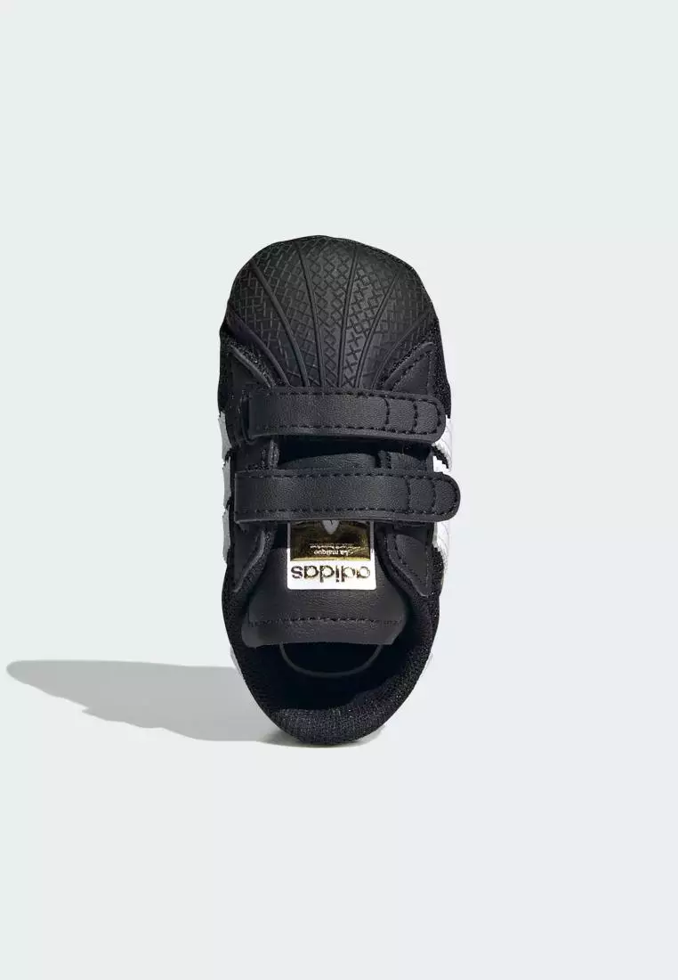 Lifestyle Superstar Shoes Unisex Black JH9971