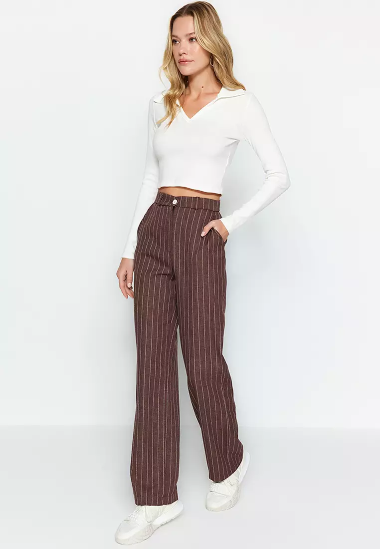 Cheap striped clearance pants