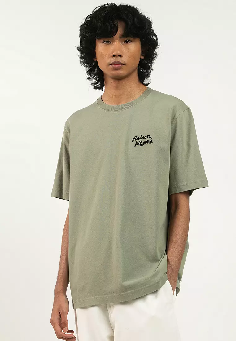 Maison Kitsune Handwriting Comfort T-Shirt 2026 | Buy Maison