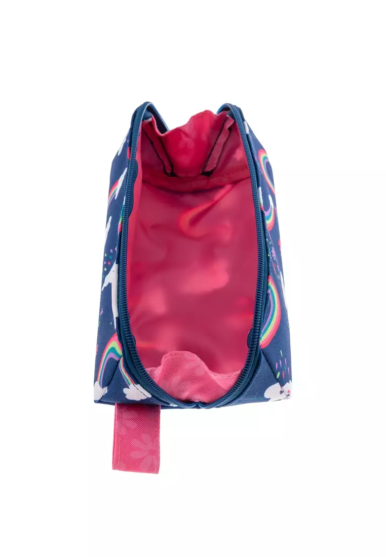 Stephen Joseph All Over Print Pencil Pouch Rainbow