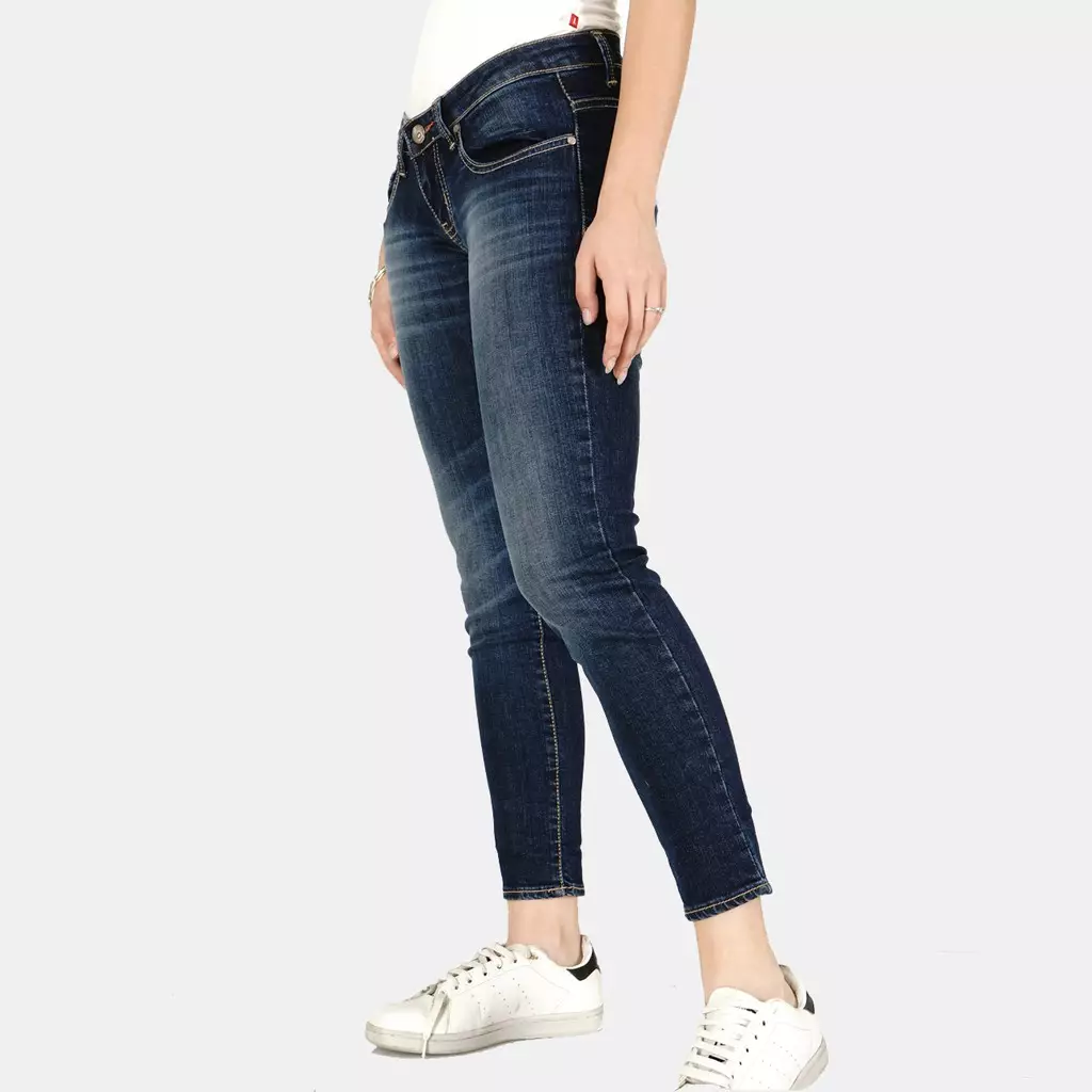 Celana Jeans Wanita Handmade S-03 Medium Blue