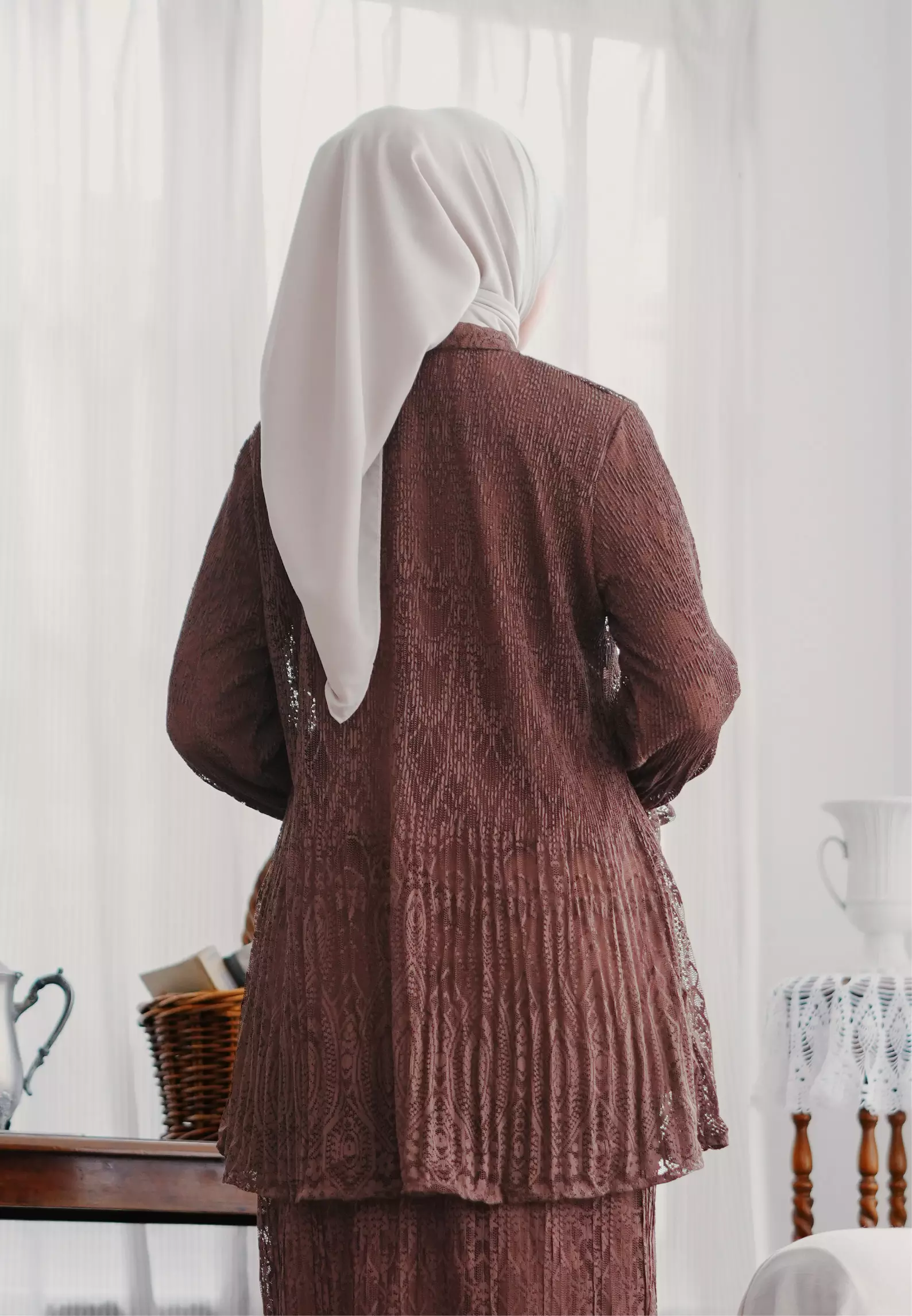 Dalilah Blouse -  Chocolate