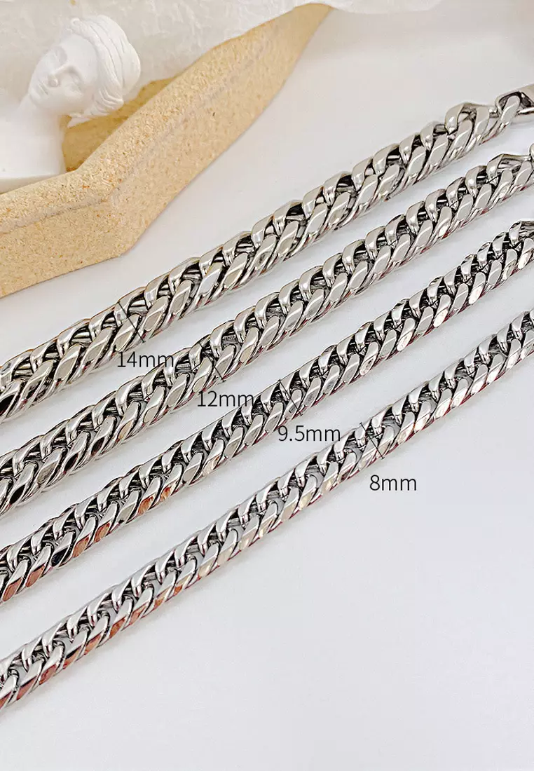 型男粗獷鈦鋼手鏈