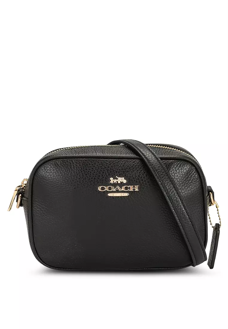 Coach black store crossbody clutch