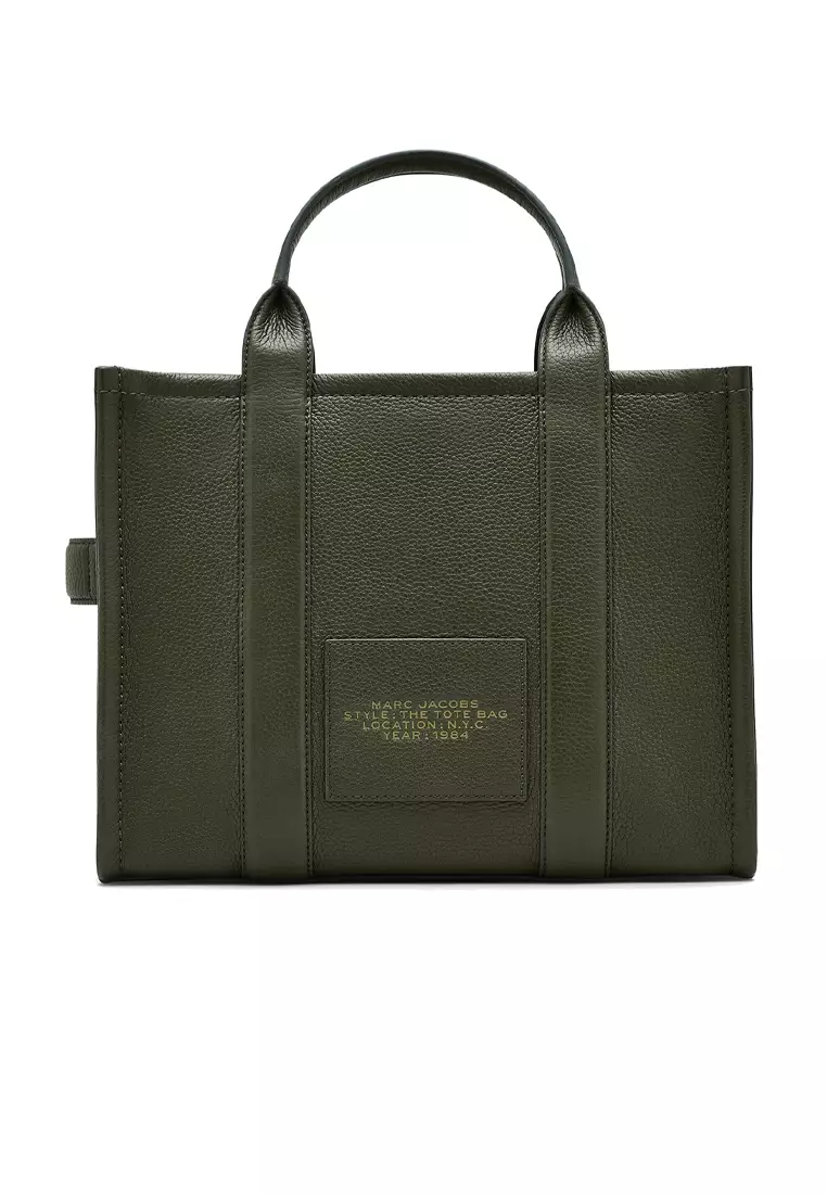 The Leather Medium Tote Bag Forest H004L01PF21