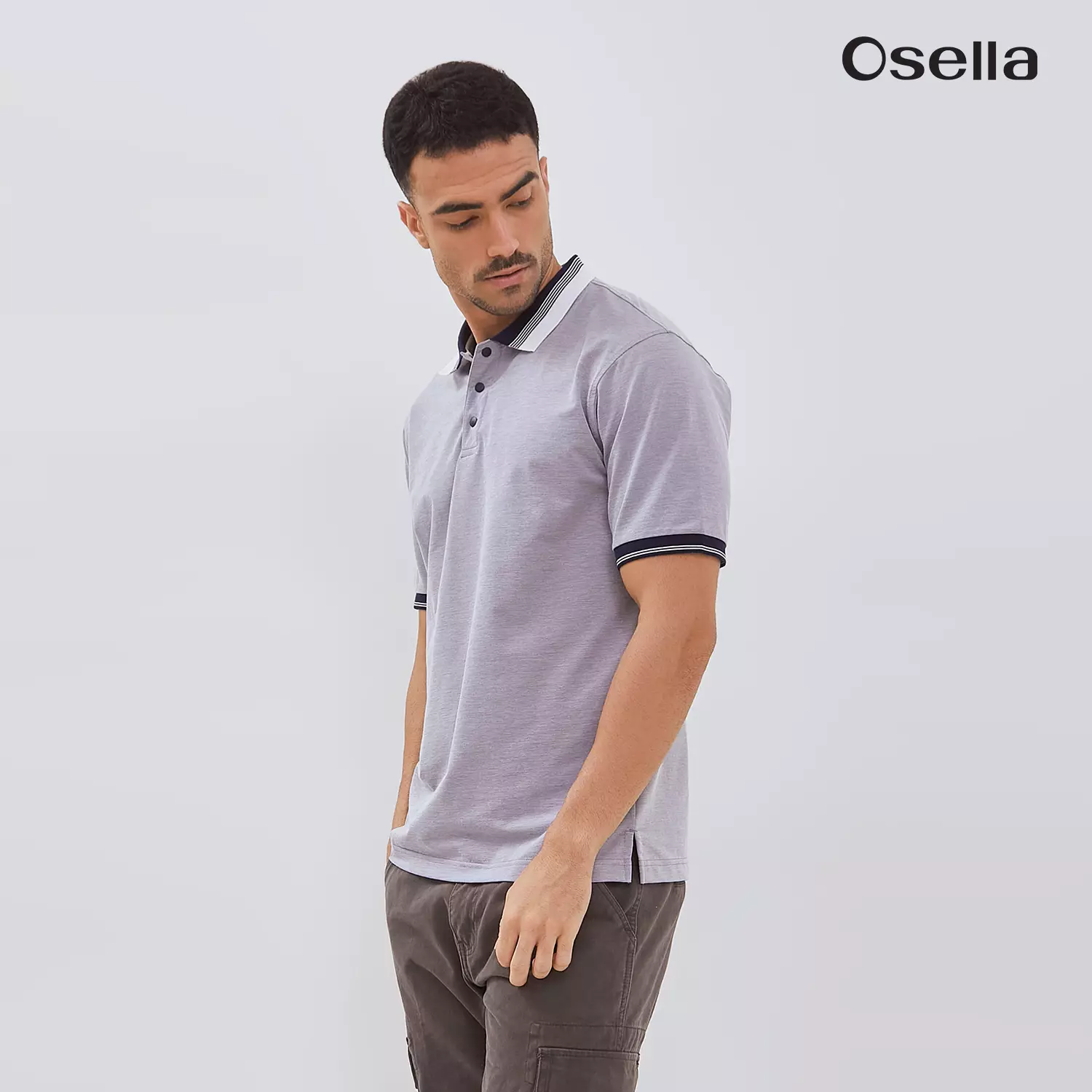Osella AirLight Polo Shirt 2021501360 | Kaos Polo Pria Lengan Pendek