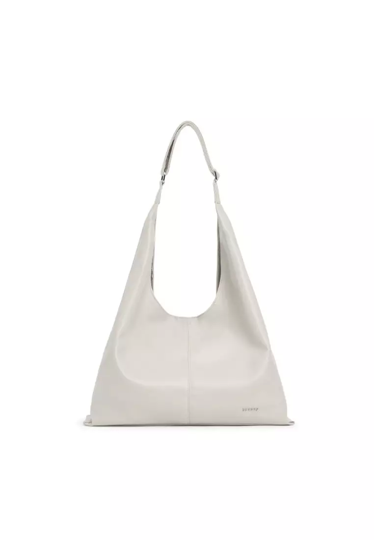 Downtown Hobo Sustainable Vegan Leather Shoulder Bag with Card Holder