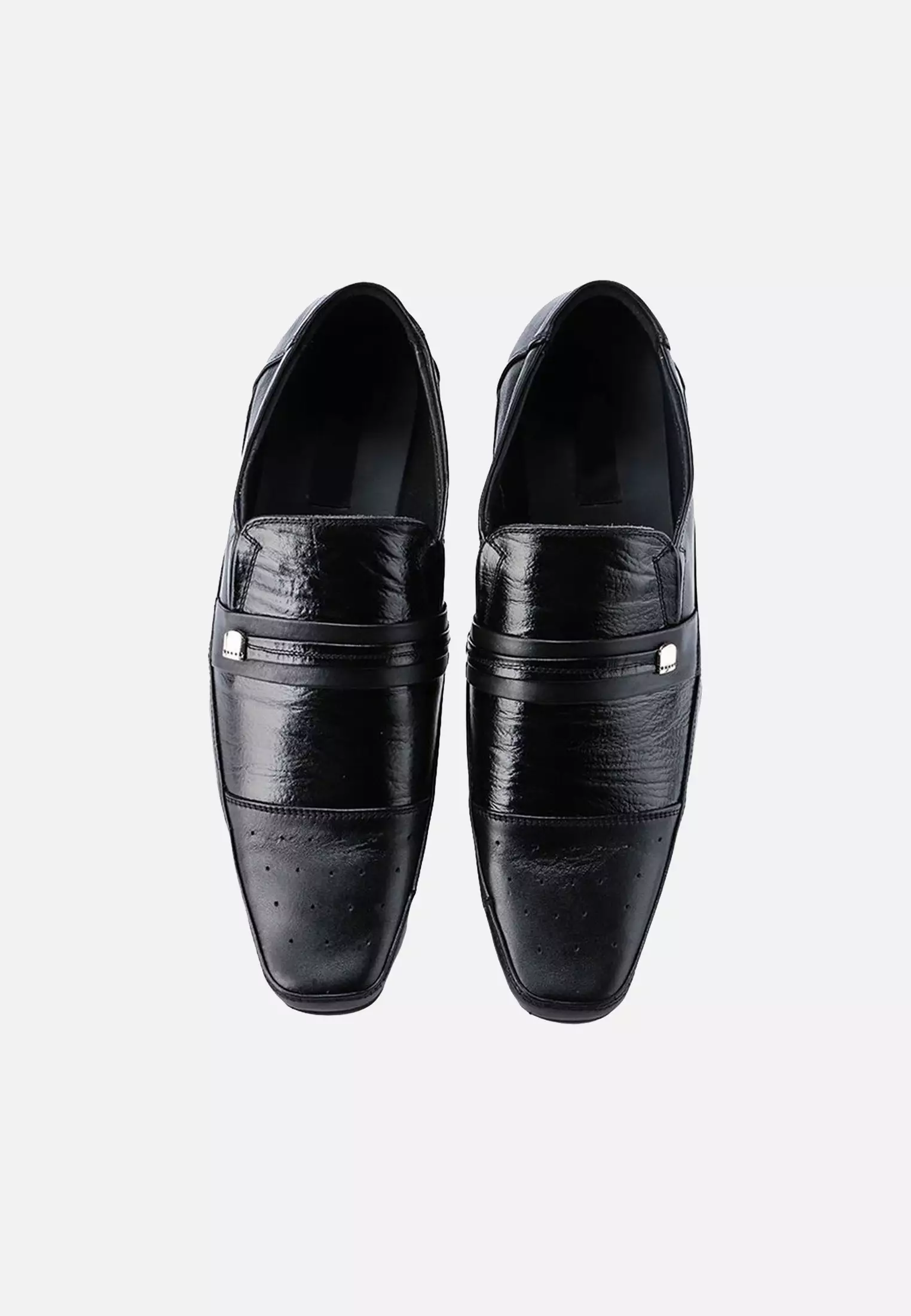 Collin Men Formal Shoes Slip On with Metal Buckle