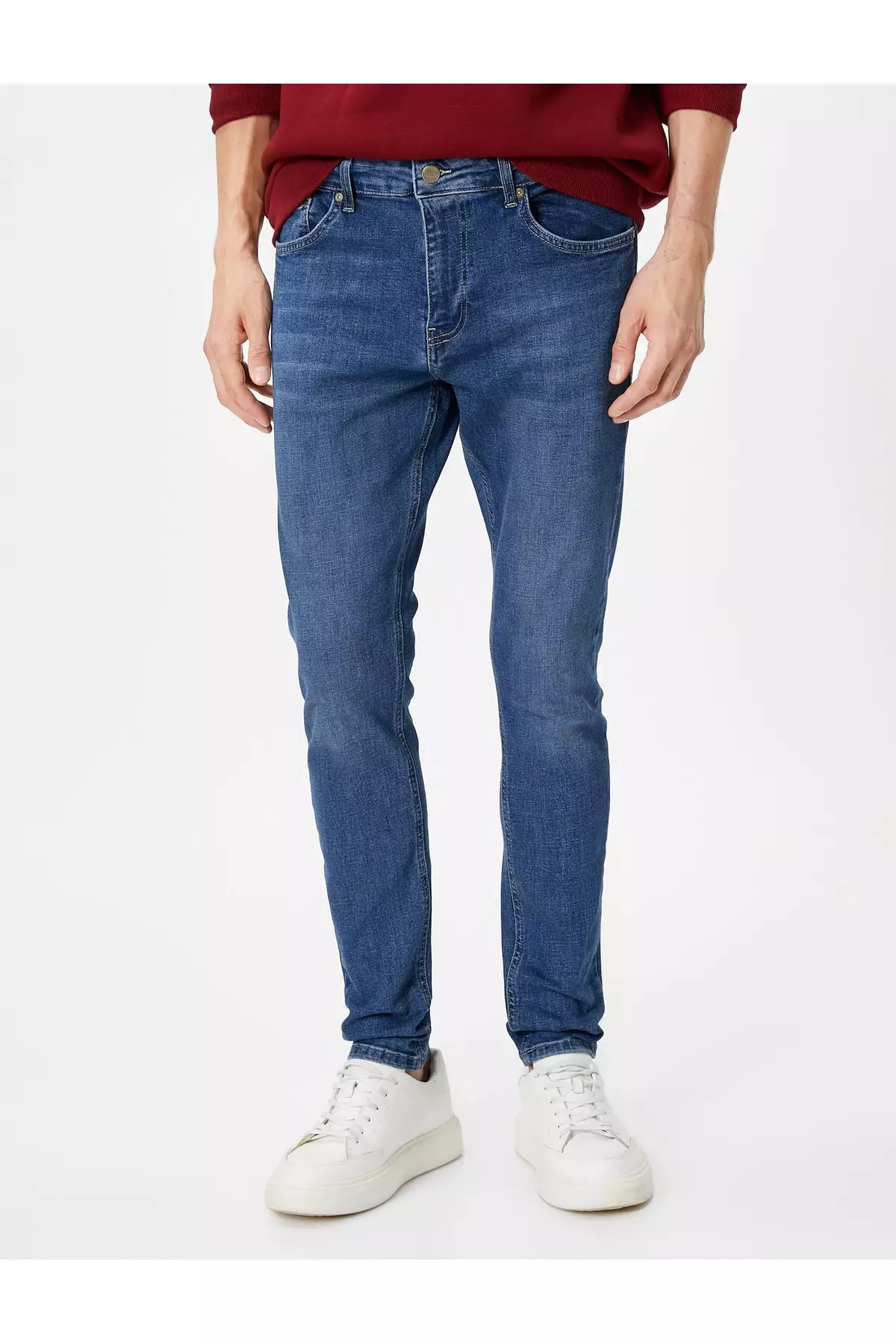 Chevignon Mens Light Indigo Washed Coolmax Stretch Denim Jeans 2024, Buy  Chevignon Online