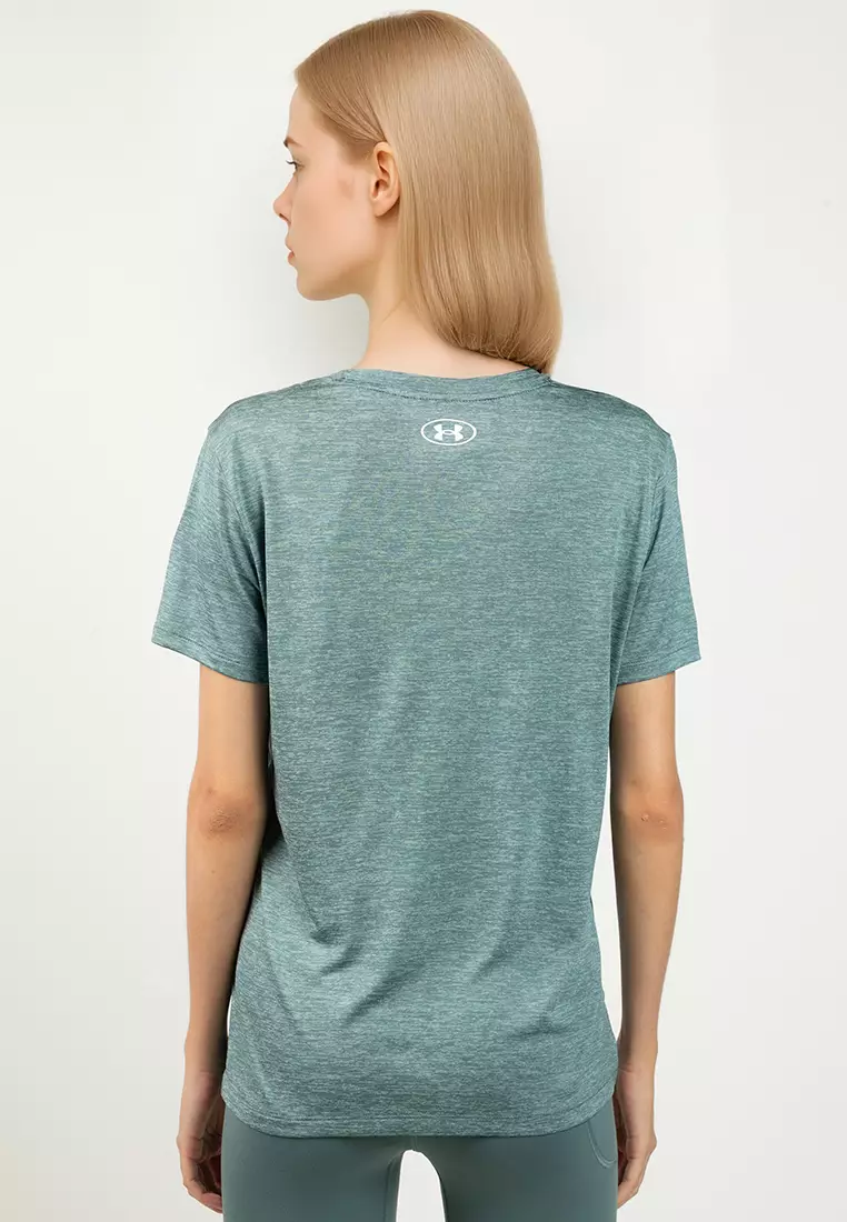 Twist V-Neck Short Sleeve Tee