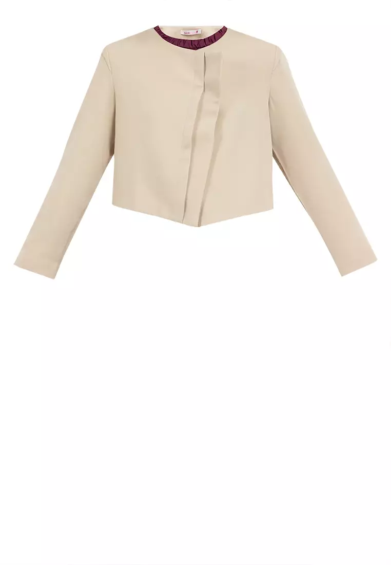 Ciatrice Fold Detailed Jacket