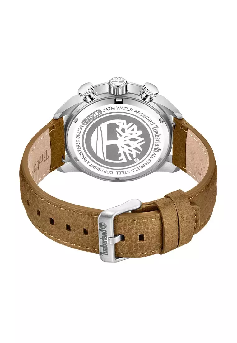 Men's Henniker II Brown Leather Analog Watch TBL-TDWGF0028702