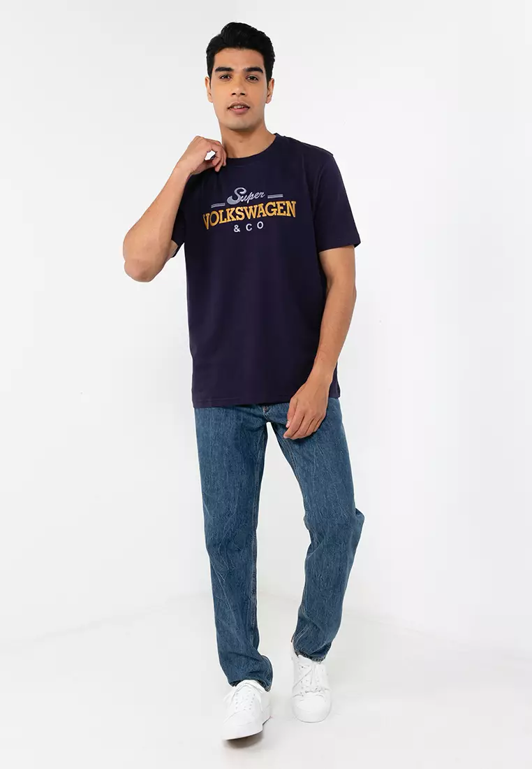 Round Neck Graphic Tee