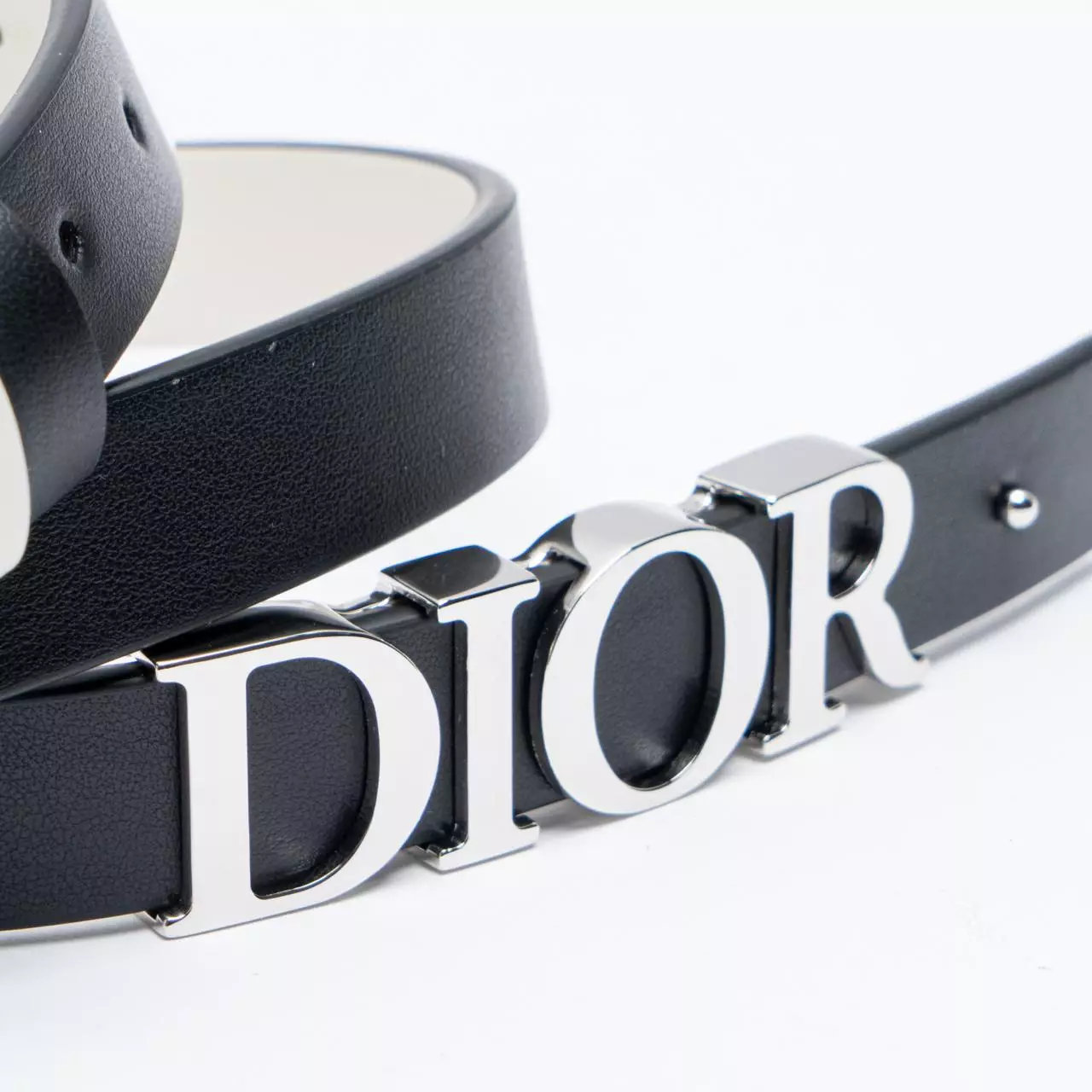 [5.5UPER DEALS] Reversible D-Dream Belt 20mm Smooth Calfskin Black / Latte