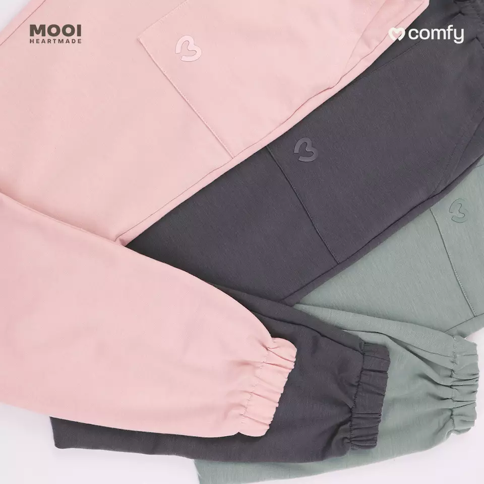 Mooi Celana Jogger Dewasa Comfy Jogger Pocket Adult - Sage Green