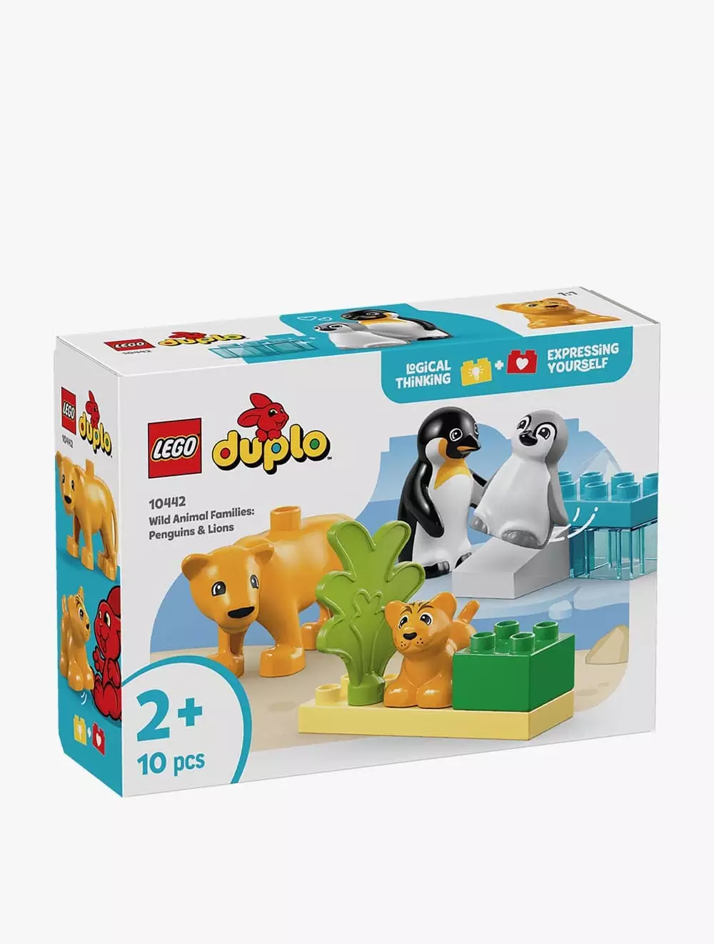 Jual Lego LEGO® DUPLO Wild Animal Families: Penguins Lions