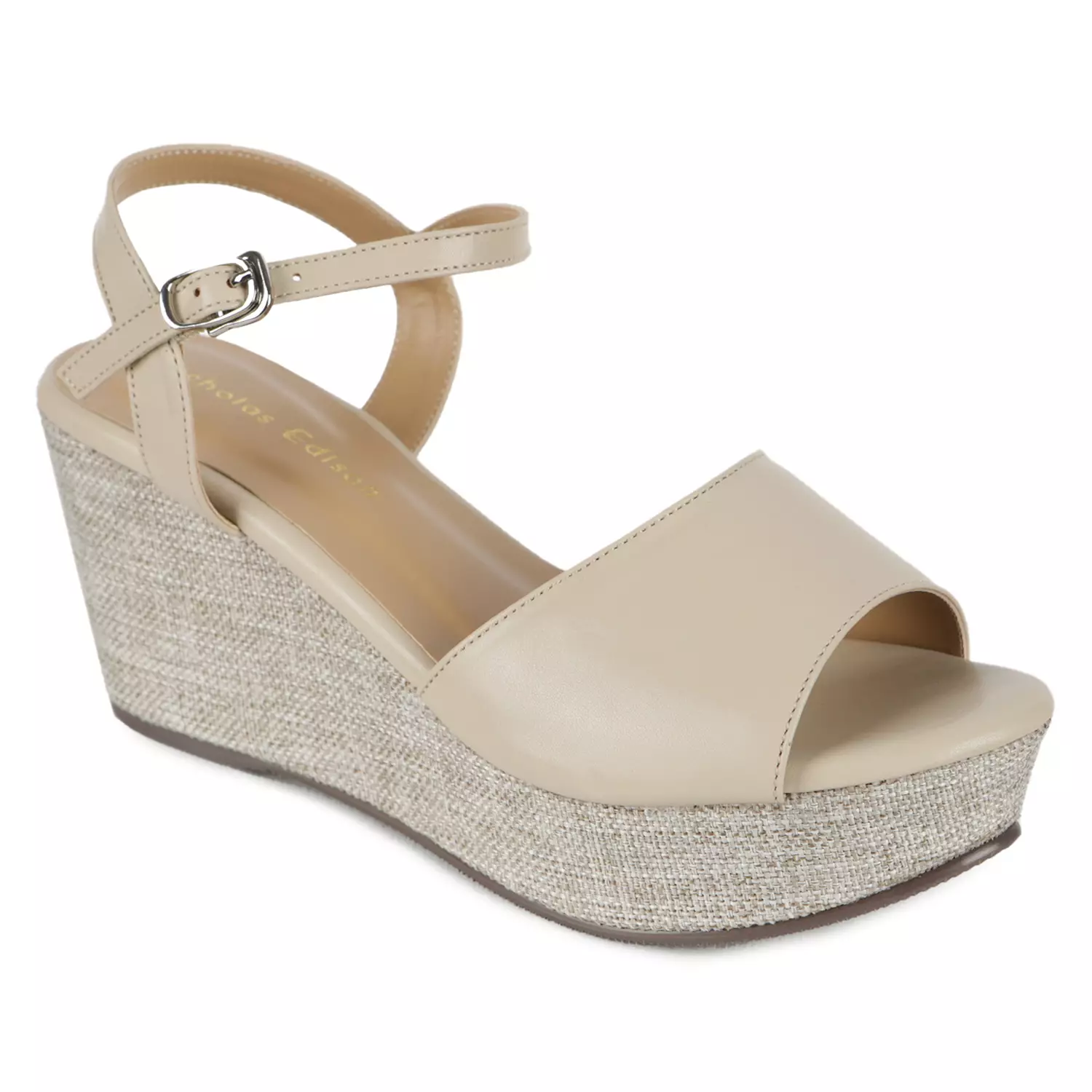 Wedge Zoey Cream