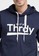 Third Day Third Day MO117D hoodies thrdy nv Hoodie Navy 00710AA7256132GS_3