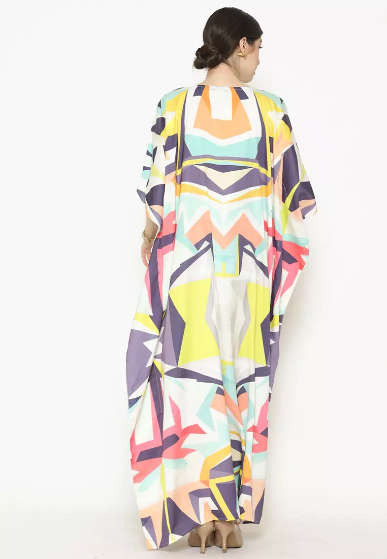 Kanzi Exclusive Short Sleeve Classic Kaftan