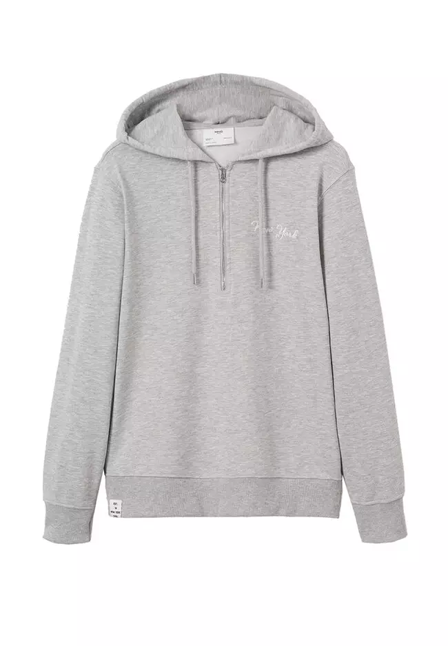Message Zip Hood Sweatshirt