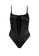 MISSGUIDED black Mesh Inset Satin Bodysuit 0C48EAA39D4140GS_4