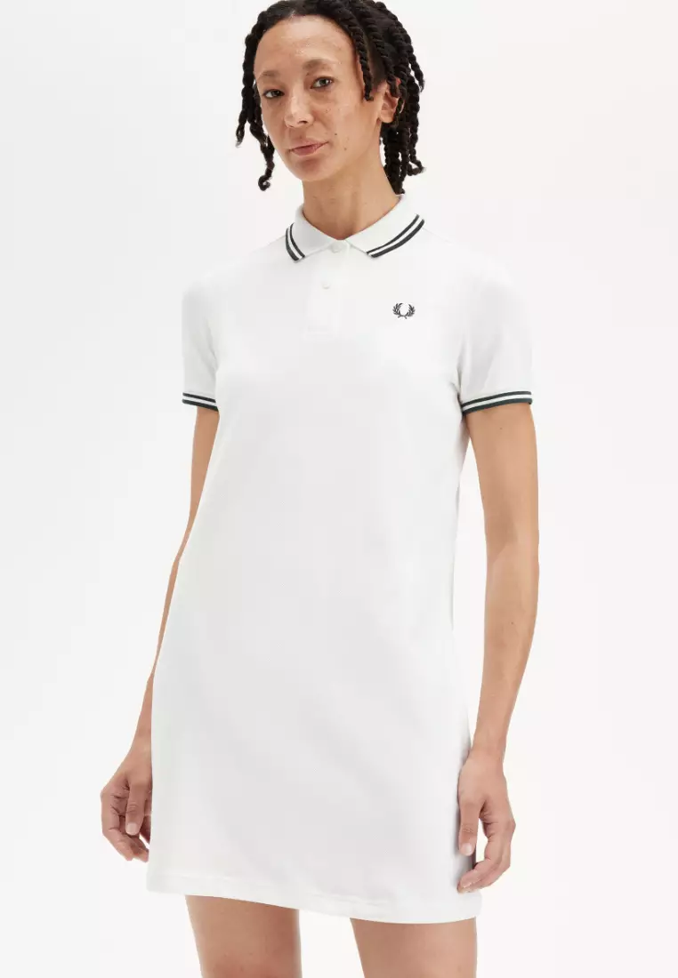 Fred Perry D3600 Twin Tipped Fred Perry Dress (Snow White)