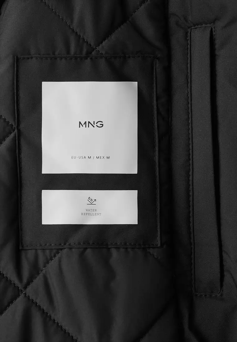 Quilted Water Repellent Jacket