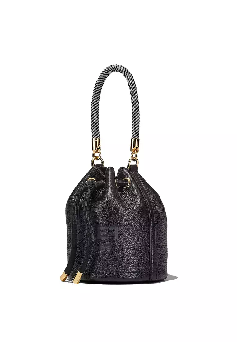 The Leather Mini Bucket Bag Black 2S3HCR058H03
