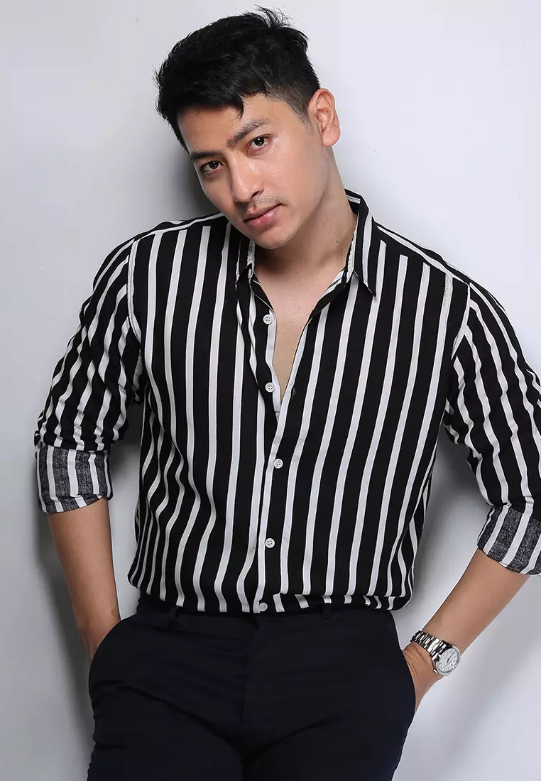 Black Stripe Shirt