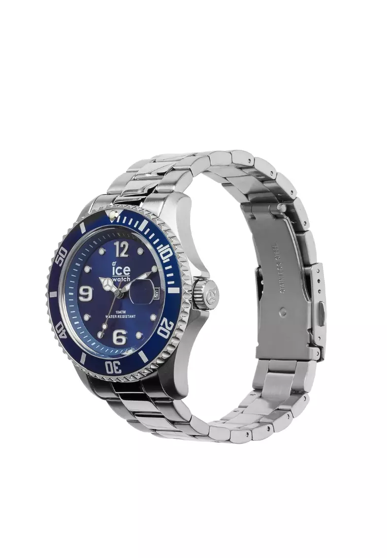 Ice watch steel hot sale marine silver