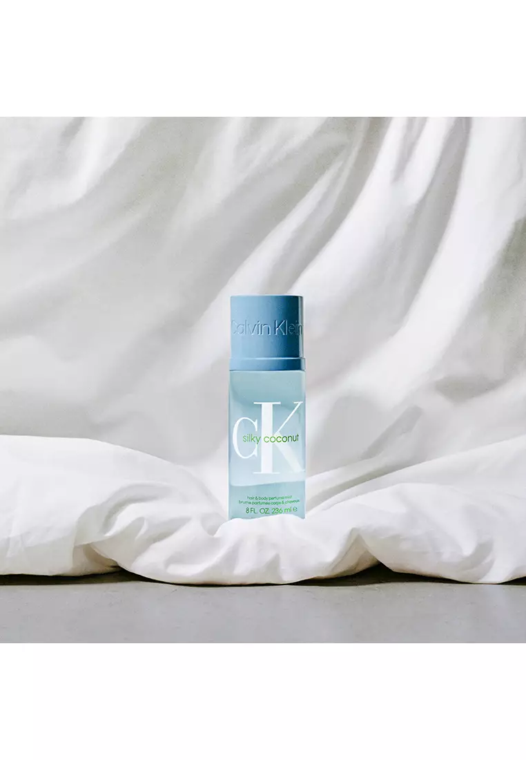 Calvin Klein CK Hair & Body Perfume Mist 236ml - Silky Coconut | Crisp & Refreshing (Icy Coconut, Juicy Pineapple, Soft Musk)