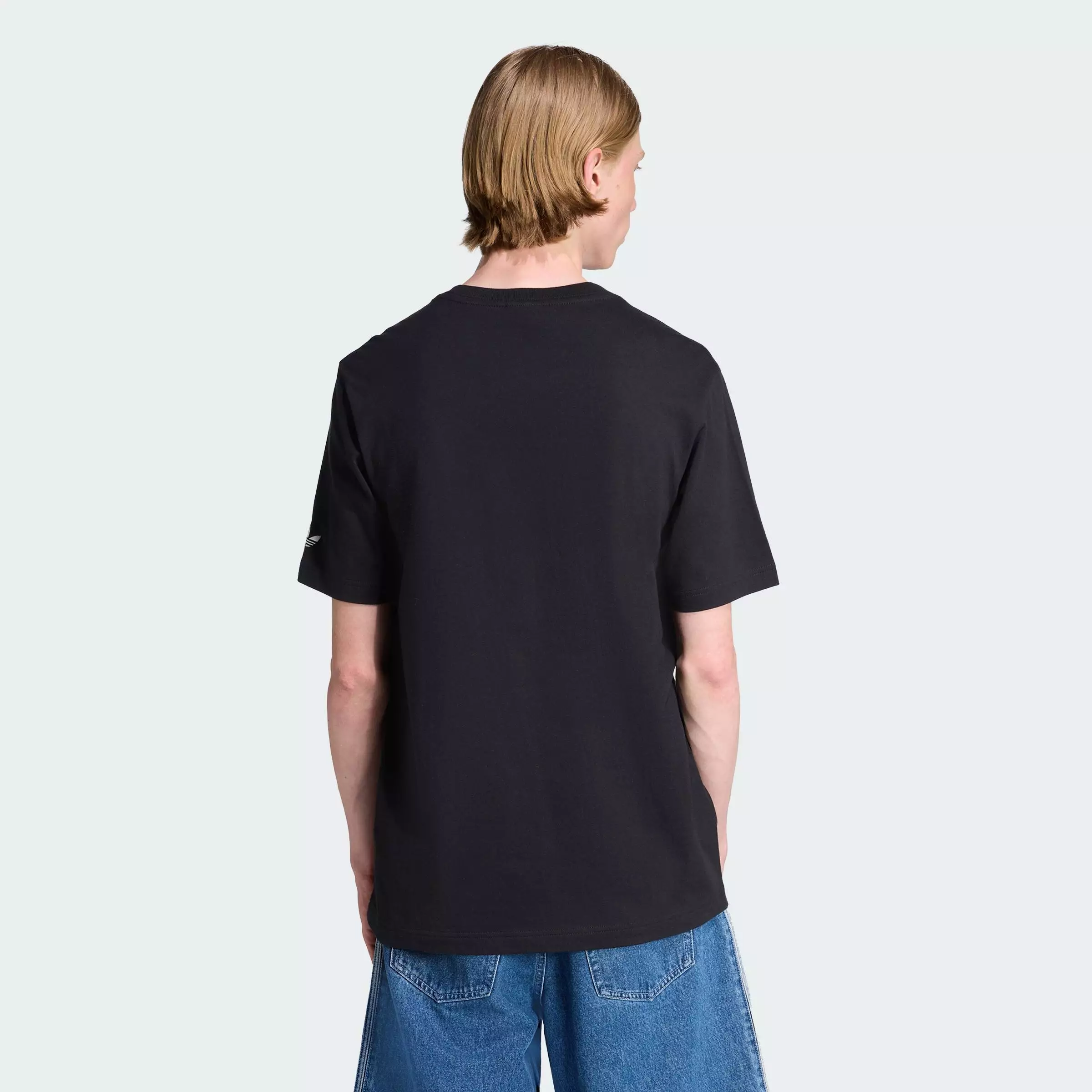 Lifestyle M BLANK TEE Men Black KD4066