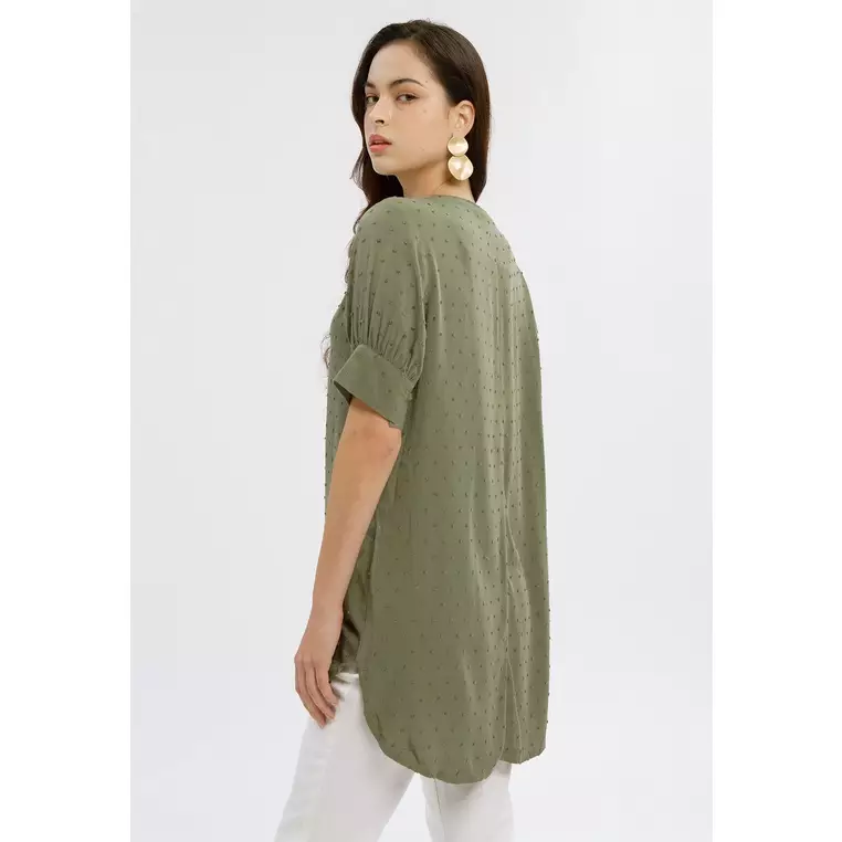 Minimal Arumi Tunic Green Olive