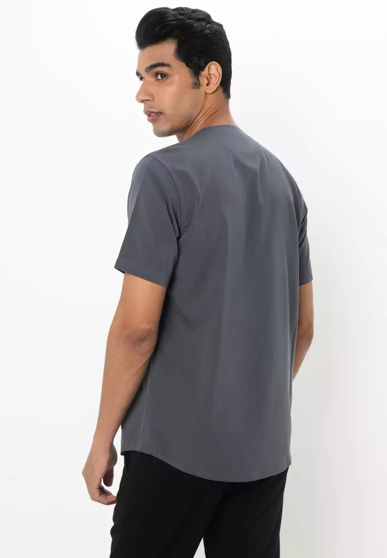 Mandarin Collar Modern Shirt