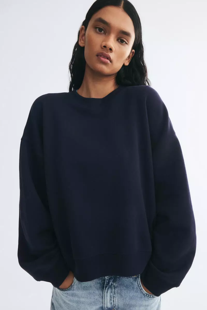 Print-motif sweatshirt