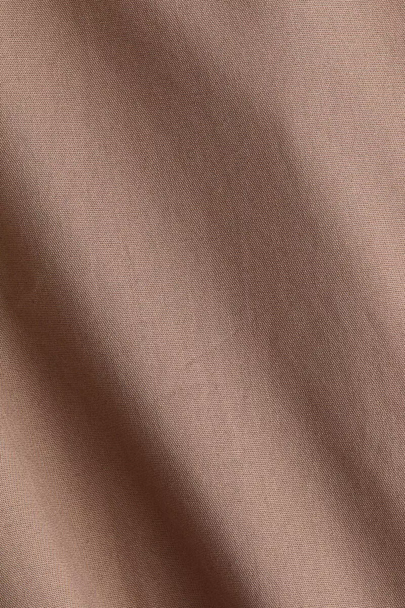 Poplin peplum shirt