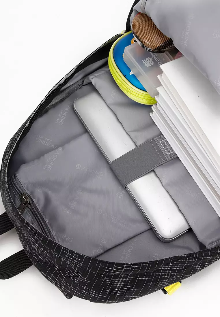 升級版懸浮護脊減重人體工學書包背包(中學生碼)