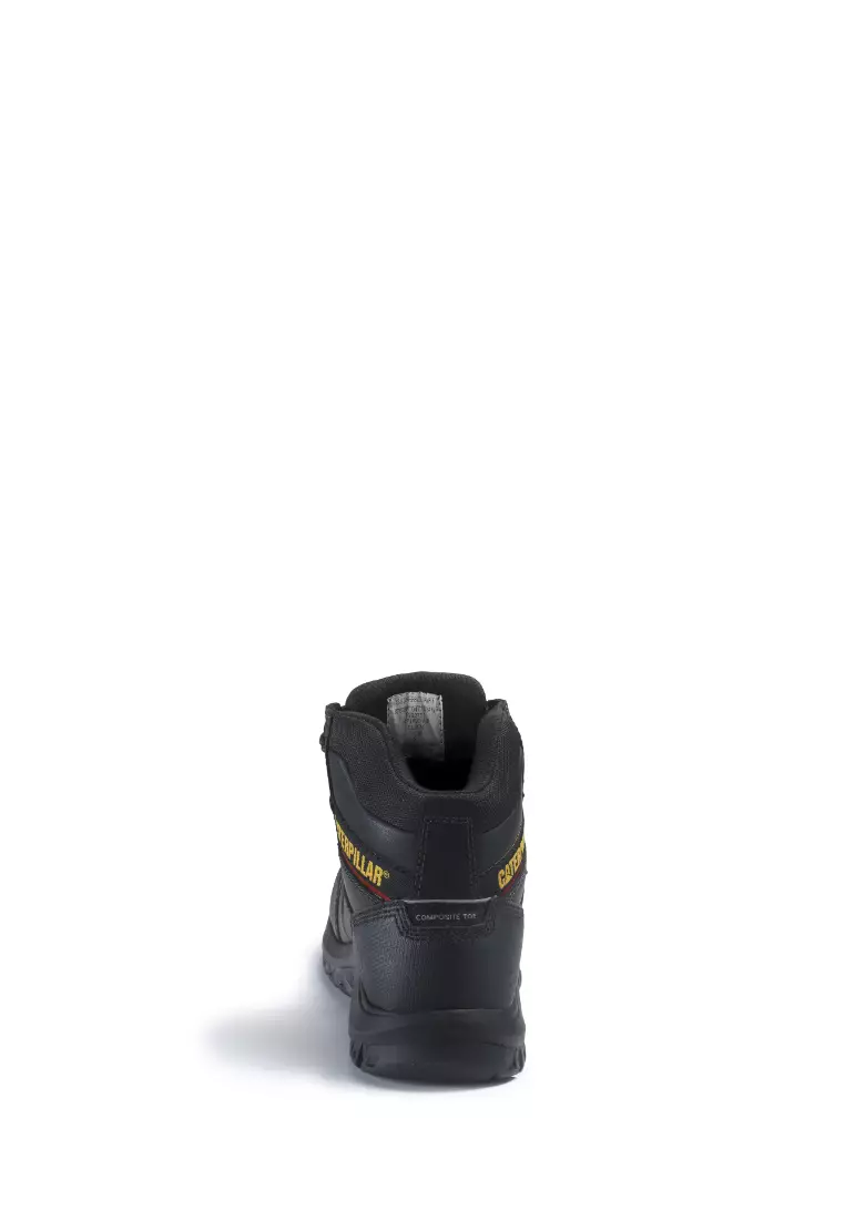 Men's Resorption Waterproof Composite Toe Work Boots - Black (P90976) | Safety Shoes
