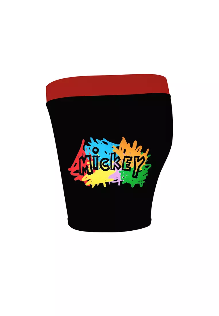 Mickey Mouse Swim Trunks with Sublimation Print Boys Kids Swimwear