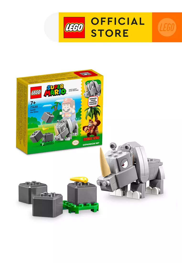 LEGO - 71420  Super Mario: Rambi The Rhino Expansion Set – Castle Toys