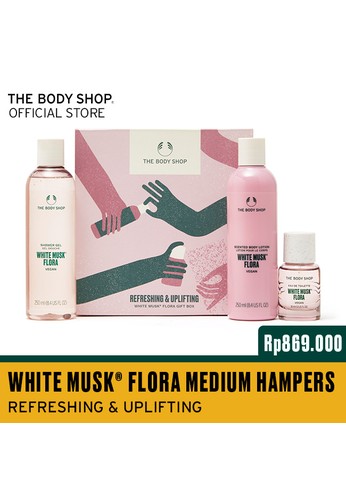 The Body Shop Refreshing & Uplifting White Musk® Flora Gift Hampers Box 4C140BEE5E89F6GS_1