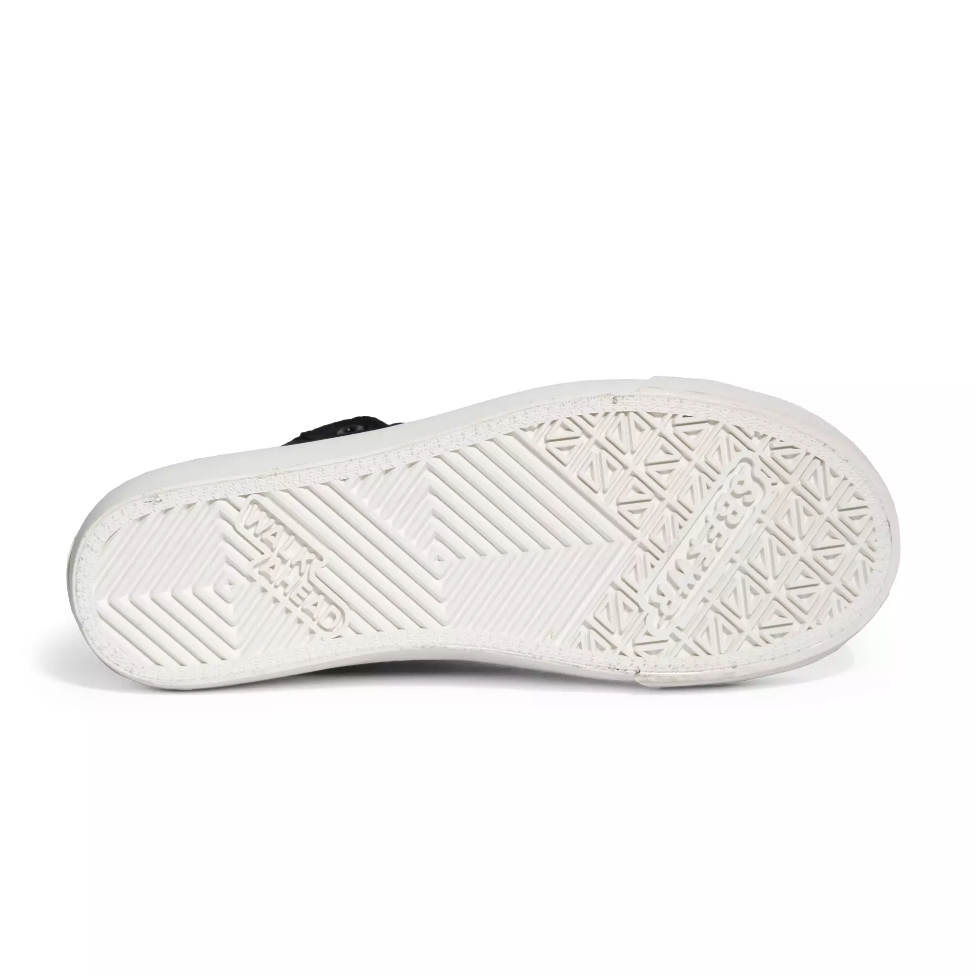 SABA Veloz High ALL Black White - Sepatu Sneakers Casual Pria Wanita